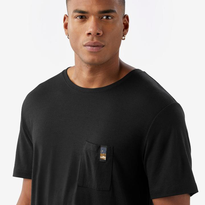 Produktbild Simond Merinoshirt Herren kurzarm 100 % Merinowolle - schwarz (S)
