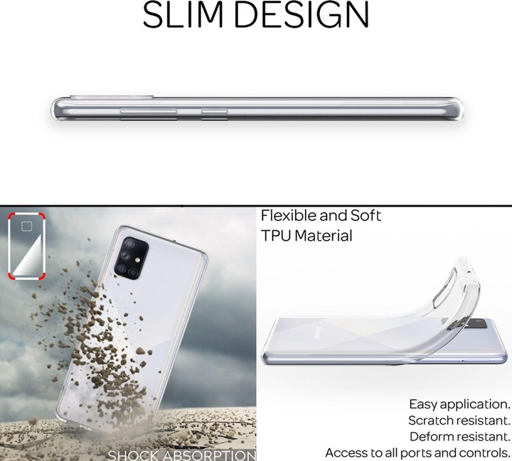 Actual product image Nalia Mobile phone cover (Samsung Galaxy A51)