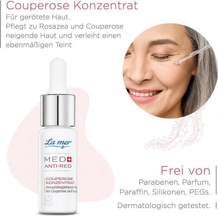 Image du produit La Mer Med+ Anti-Red Couperose Konzentrat ohne Parfum (15 ml)