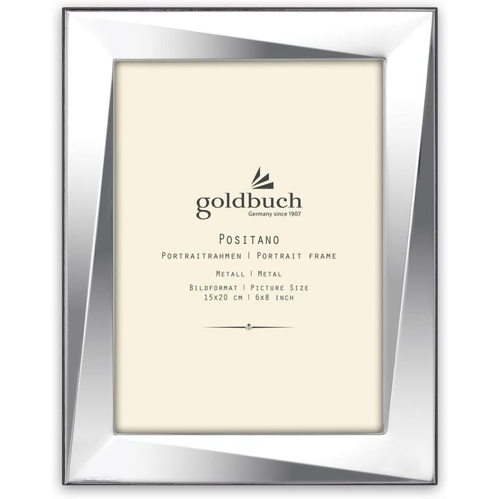 Produktbild Goldbuch Bilderrahmen Positano silber (15 x 20 cm)