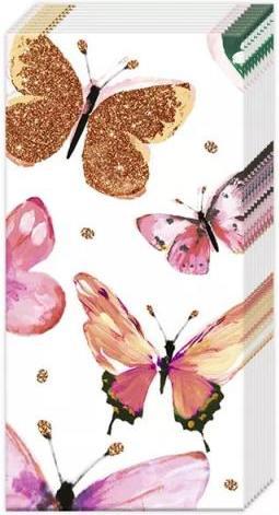 Image du produit IHR Taschentuch Nathalie pink