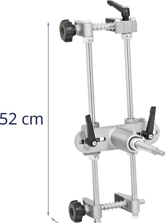 Produktbild MSW Türschloss-Mortiser Lock Fitting Jig Bausatz für Türbeschläge 18/22/24 mm Fräser (Profilzylinder)