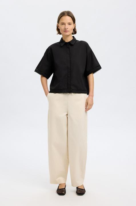 Immagine prodotto Selected Femme Cropped Kurzarmhemd (38)