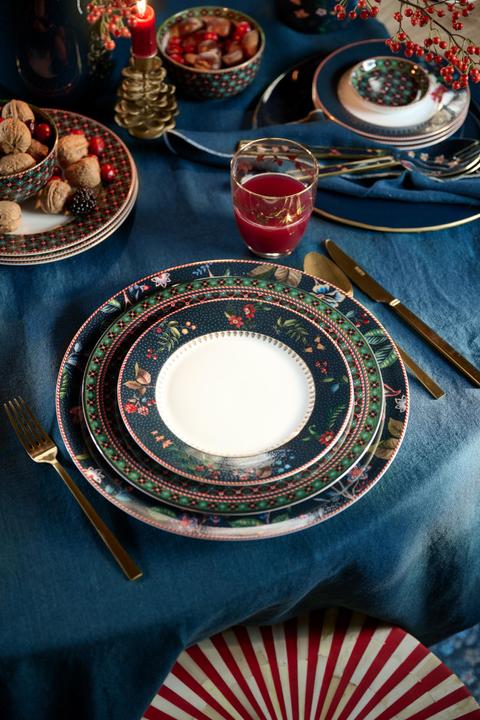 Actual product image PIP Studio Berry Blues breakfast plate blue 21cm (1 x)