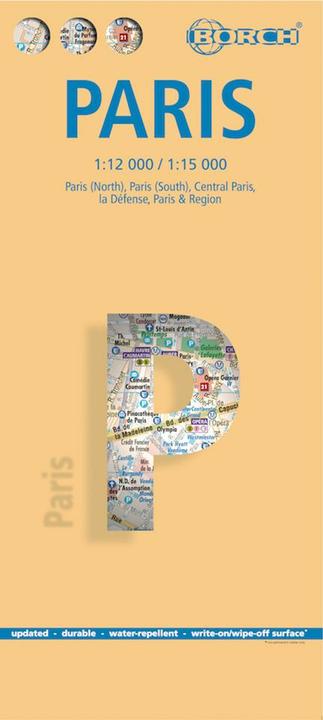 Produktbild Map Paris