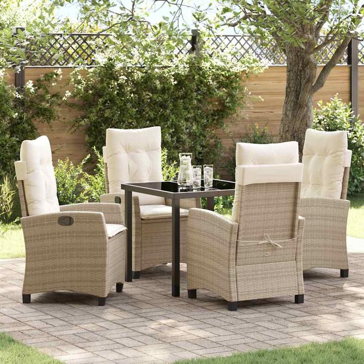 Produktbild vidaXL Garten Essgruppe (80 x 80 x 73 cm)