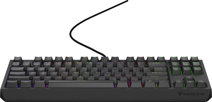 Produktbild Genesis Thor 230 TKL czarna RGB Outemu Red (US, Kabelgebunden)