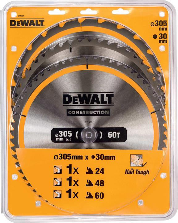 Actual product image DeWalt Circular saw blade set