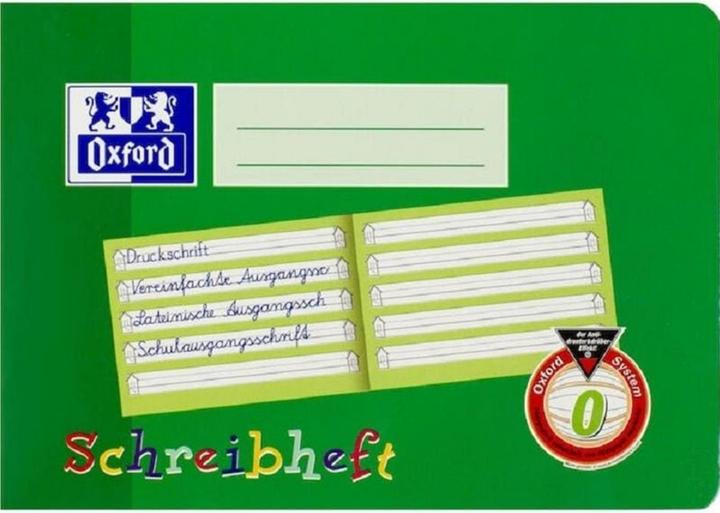 Produktbild Oxford Schreibheft A5 quer (A5, Liniert, Weicher Einband)