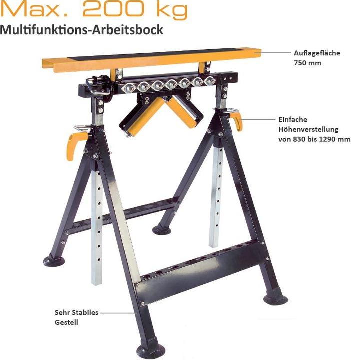 Produktbild Batavia Multifunktions Arbeitsbock (67 cm, 54 cm)