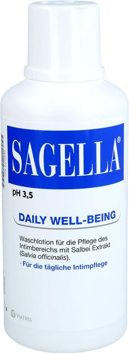 Actual product image Sagella pH 3.5 Wash Lotion, 500 ml Lotion (500 ml, Intimate washing lotion)