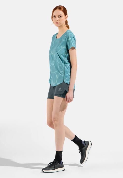 Immagine prodotto Odlo Pantaloncini donna 2 in 1 Zeroweight 3" (XS)