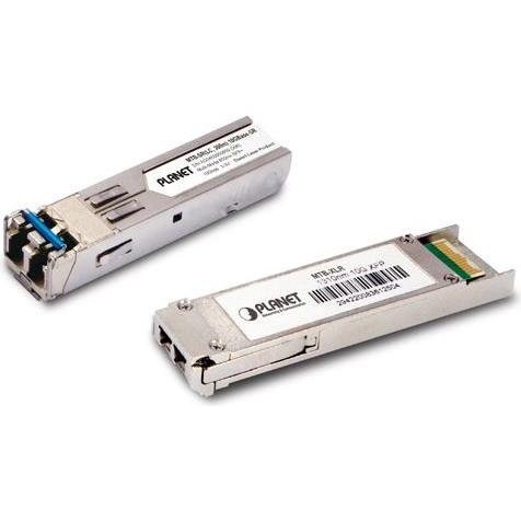 Planet 10G SFP+ Fiber Transceiver (WDM TX:1270nm RX:1330nm) - 20KM, Transceiver, Silber