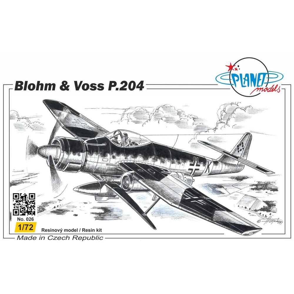 Planet Models Blohm & Voss BV P.204