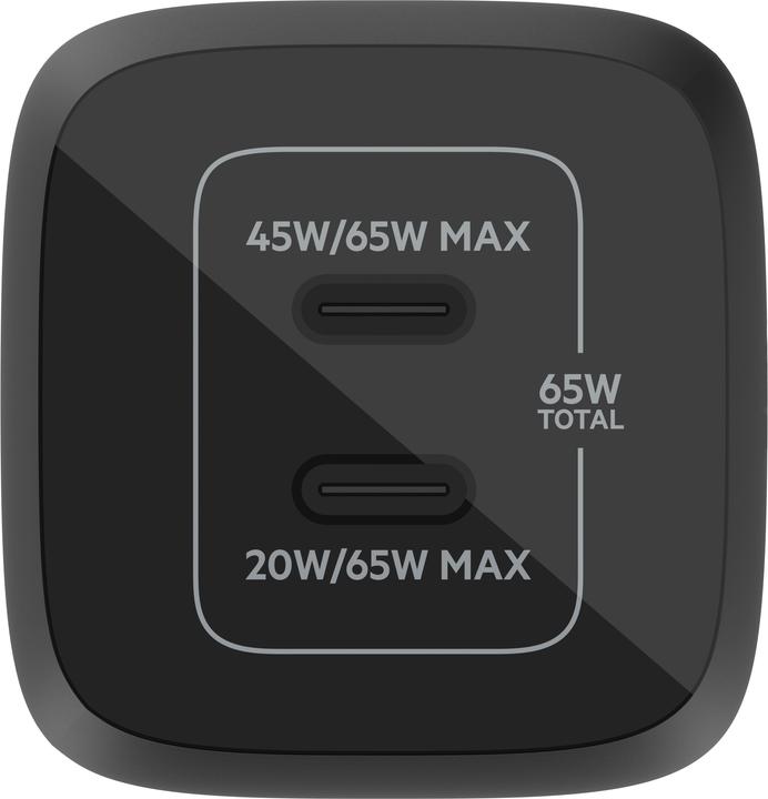 Immagine prodotto Belkin Boost Charge Pro 2-Port GaN Charger (65 W)