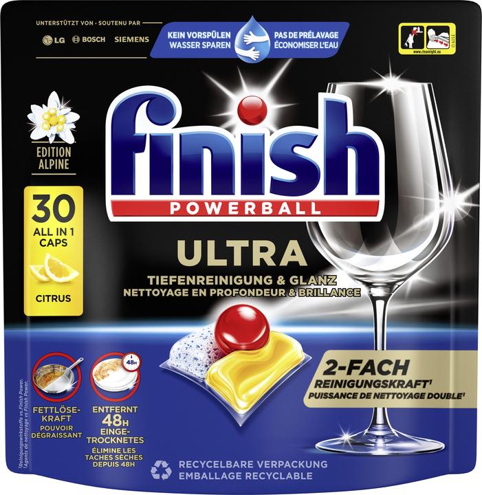 Produktbild Finish Ultra (Tabs, 30 Waschgänge)