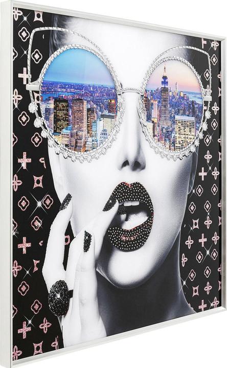 Immagine prodotto Kare Design Gerahmtes Bild NY View 80x80cm (80 x 80 cm)