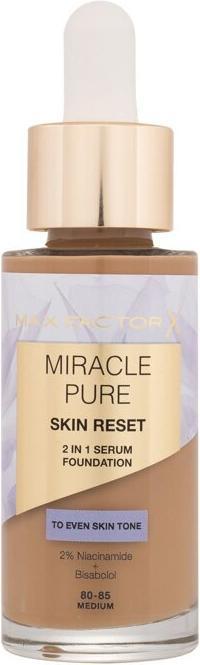 Actual product image Max Factor Miracle Pure Skin Reset 2in1 Serum Foundation - Makeup 30 ml 80-85 Medium (80-85 Medium)