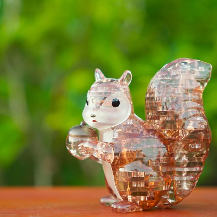 Produktbild HCM Kinzel Crystal Puzzle - Eichhörnchen (55 Teile)