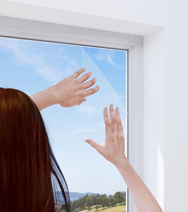 Actual product image Windhager Fly screen with velcro tape (130 x 150 cm)
