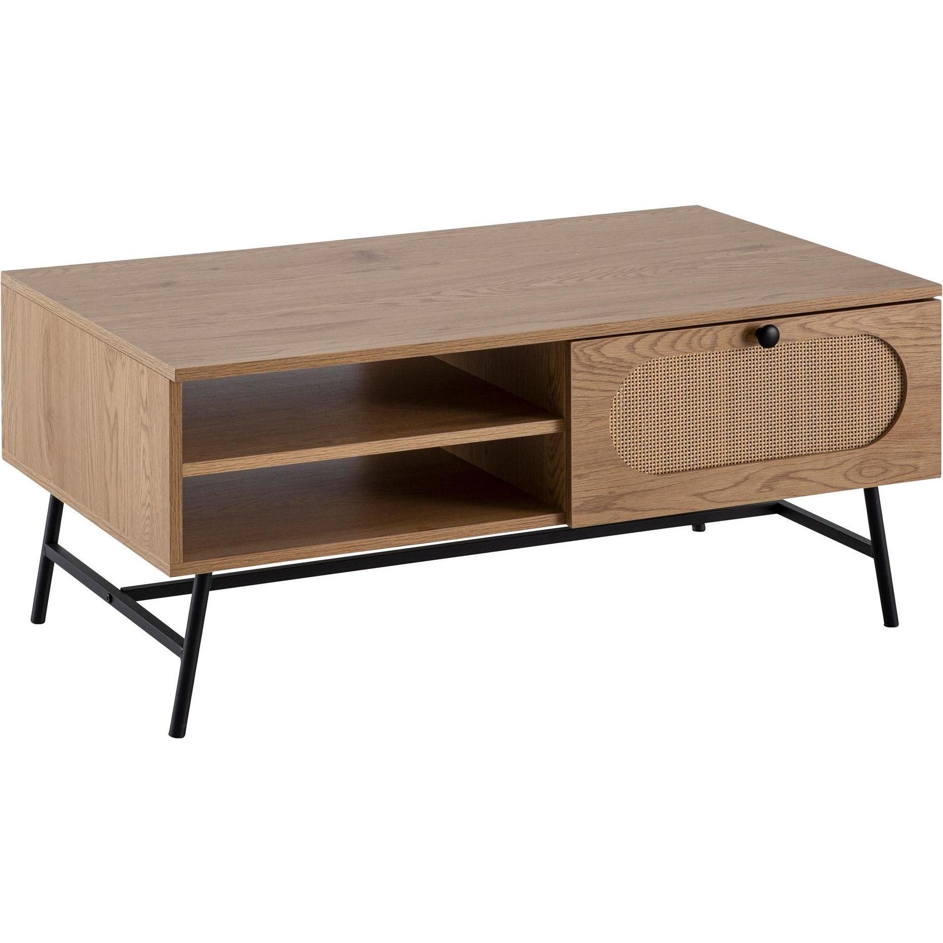 Wohnling, Couchtisch + Beistelltisch, 100x60x45 (100 x 60 x 45 cm)
