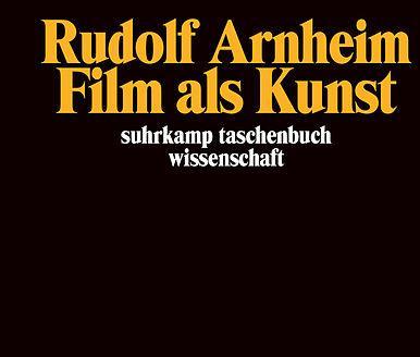 Produktbild Film als Kunst (Deutsch, Rudolf Arnheim, 2002)