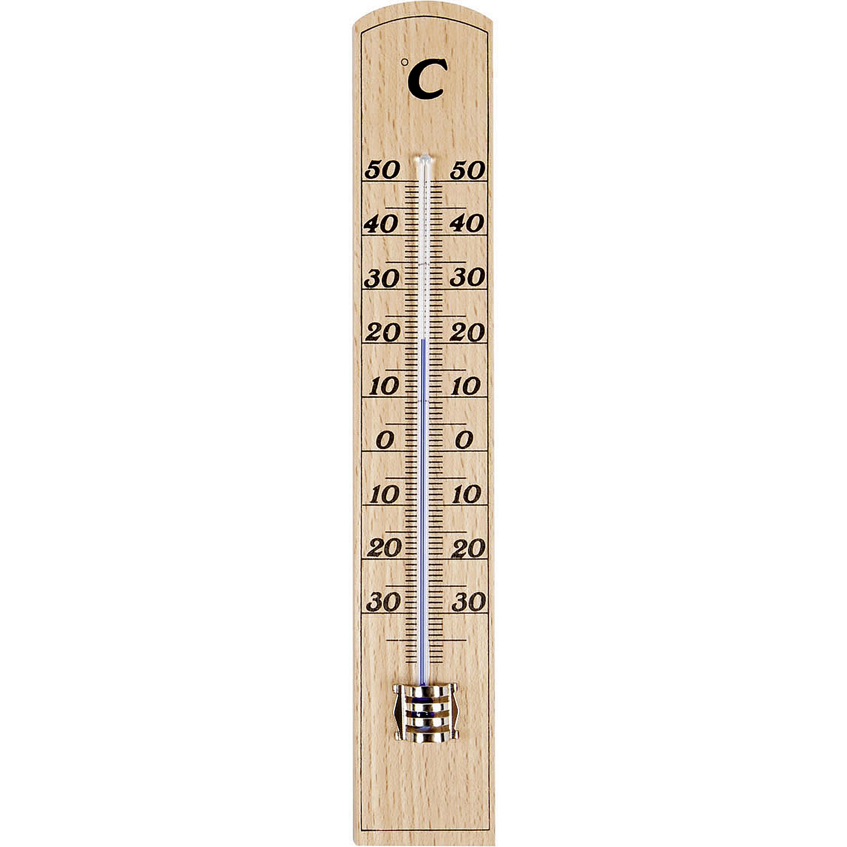 TFA Innenthermometer, Thermometer + Hygrometer, Braun