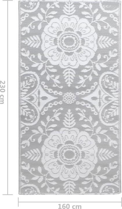 Actual product image vidaXL Outdoor-Teppich