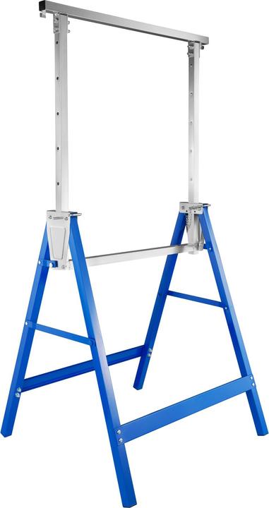 Immagine prodotto tectake Coppia di cavalletti 2 set di cavalletti di sostegno regolabili in altezza (56.50 cm, 68.50 cm)