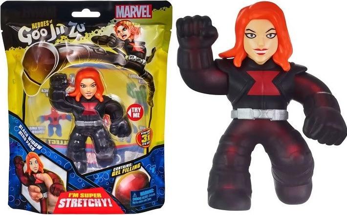 Immagine prodotto Star Wars Heroes of Goo Jit To Marvel Hero Pack. Vedova Nera - Squishy alto 4,5 pollici. Ideale per
