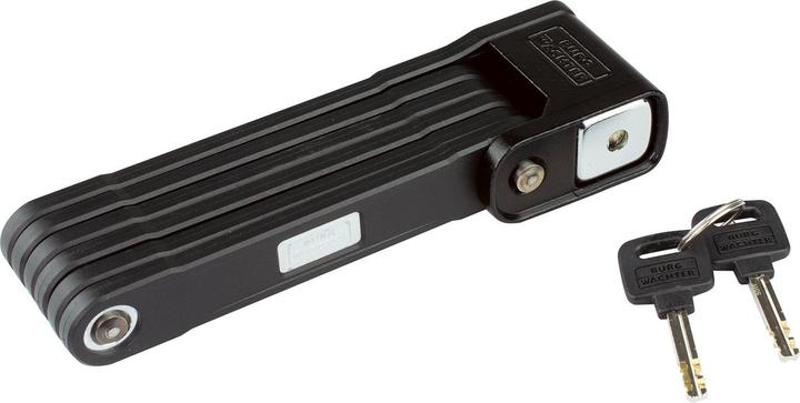 Produktbild Burg Wächter Zylinder-Faltschloss 790 90 BLACK SB (90 cm)