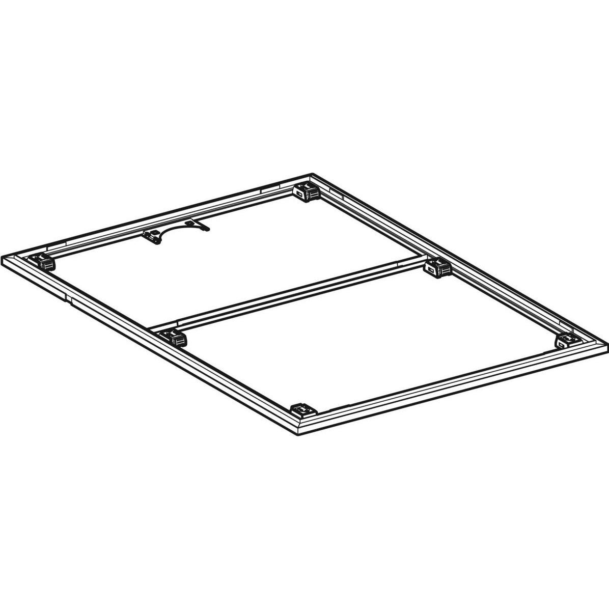Thumbnail - Geberit, Duschwanne, Installationsrahmen für Duschflächen Setaplano über 100 cm, für 6 Füsse, 154.468.00.1