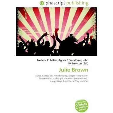 Julie Brown, Fachbücher