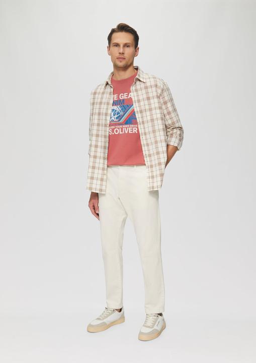 Immagine prodotto S.Oliver T-Shirt Baumwoll-T-Shirt mit Frontprint (XXL)