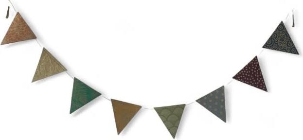 Image du produit sense&purpose Guirlande en papier Triangle
