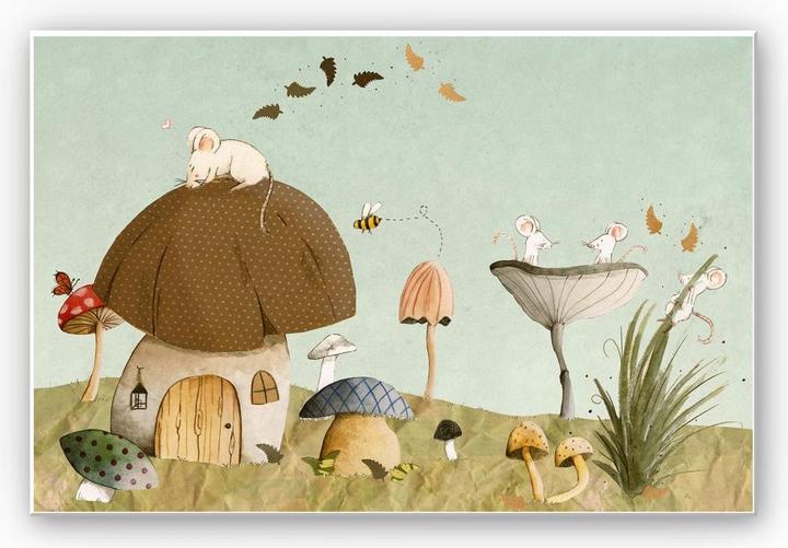 Produktbild Trenddeko Loske - Mäusegarten (100 x 70 cm)