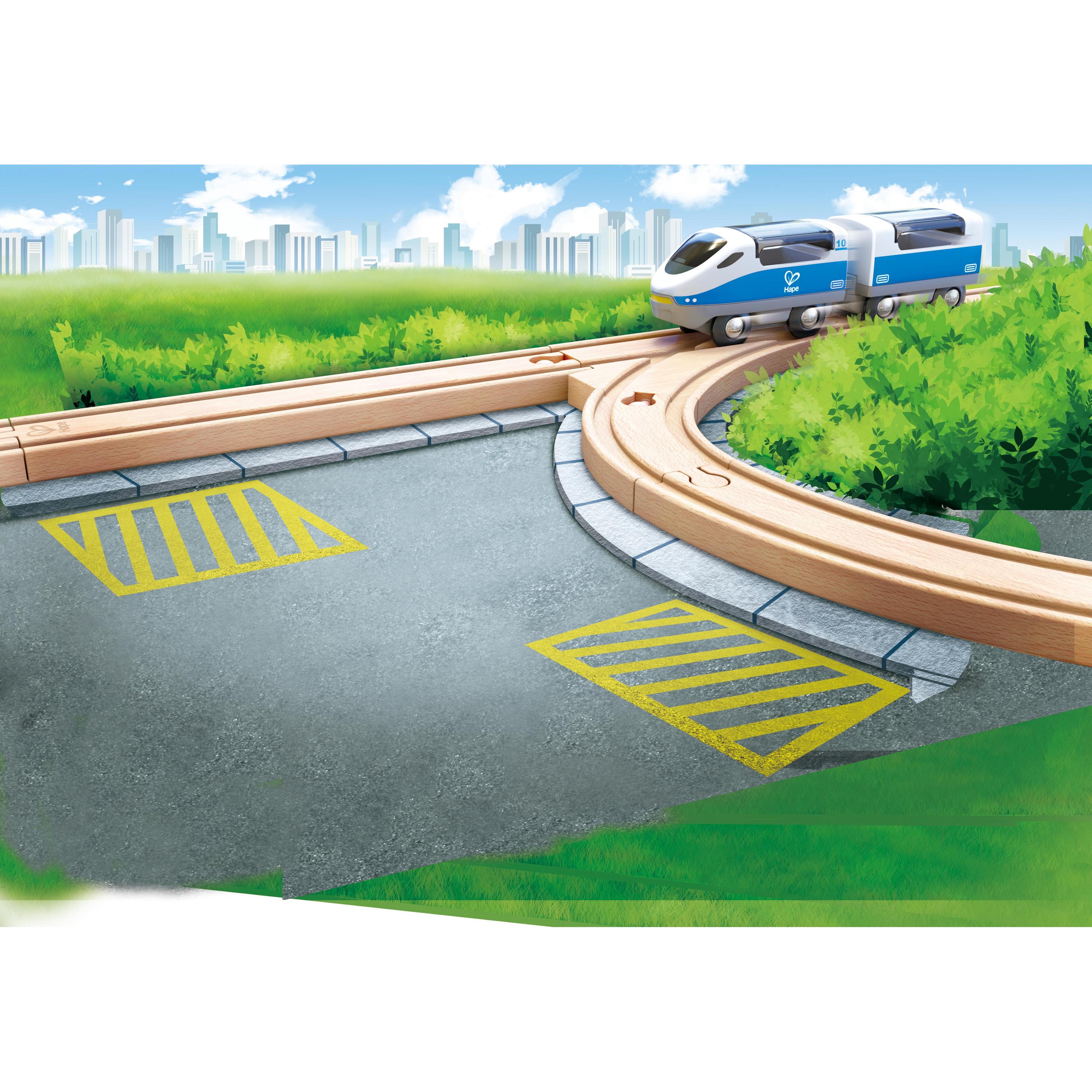 Thumbnail - Hape Kurze Kurvenschienen (4 Stk.)