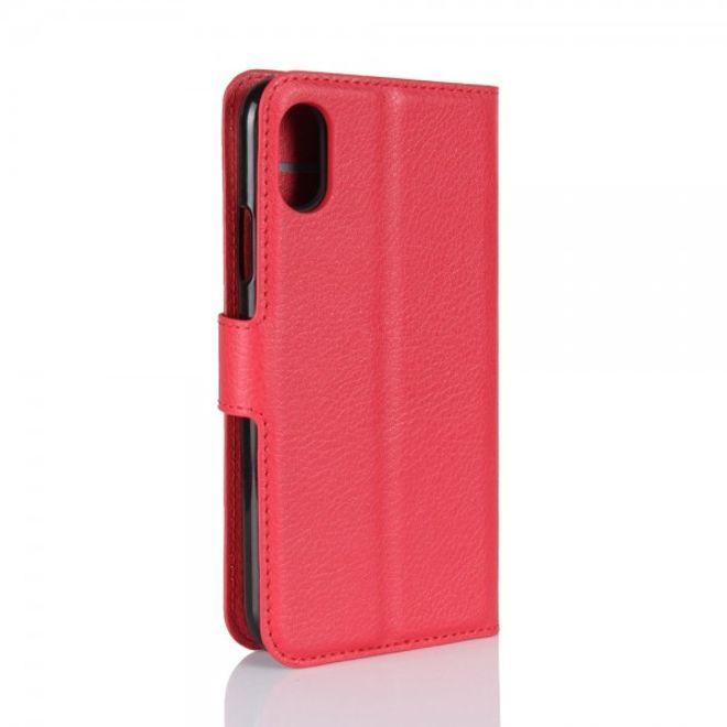 Produktbild MU Classic Lederhülle mit Standfunktion (Apple iPhone X)