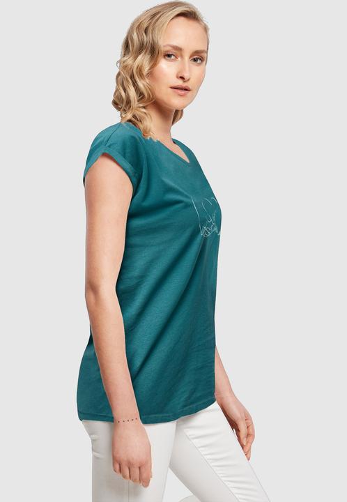 Produktbild Merchcode Ladies Love 2 Extended Shoulder Tee - 113379 (L)