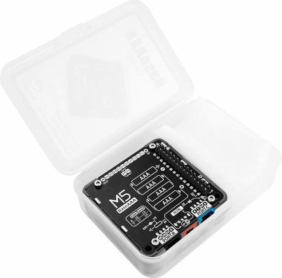 Produktbild M5Stack Base mit 4xAAA Batteriefach