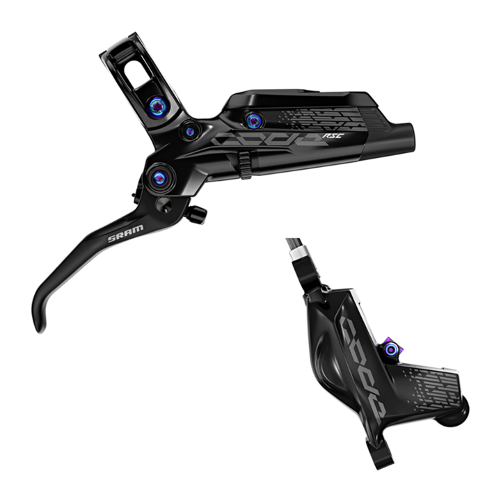 Produktbild Sram Scheibenbremse Code RSC Vorne, 0.95 m, schwarz / rainbow (Vorne + Hinten, Bremsset, 4)