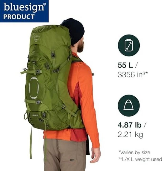 Image du produit Osprey Aether 55 Trekkingrucksack S-M 78 cm (55 l)