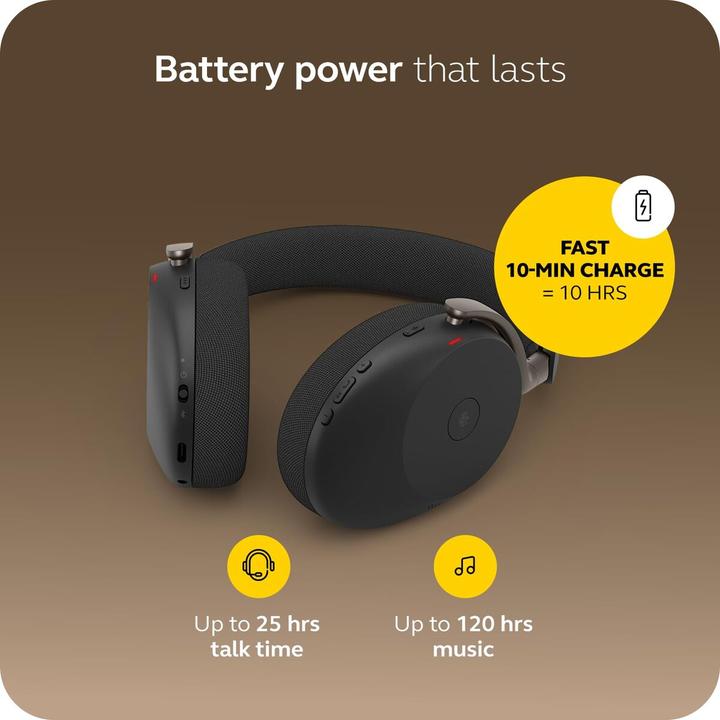 Produktbild Jabra Evolve3 85 UC (Kabellos, USB-C, Unify)