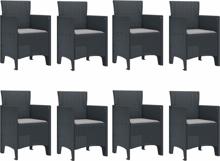 Produktbild vidaXL Garten Essset (250 x 100 x 73 cm)
