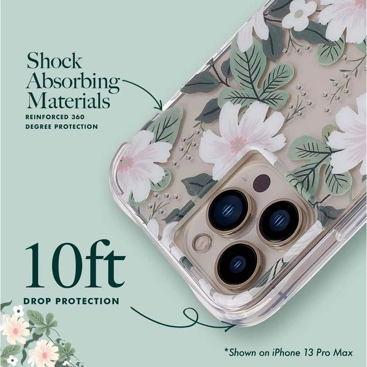 Actual product image Case-Mate Rifle Paper Co Hulle (Apple iPhone 14 Pro Max)