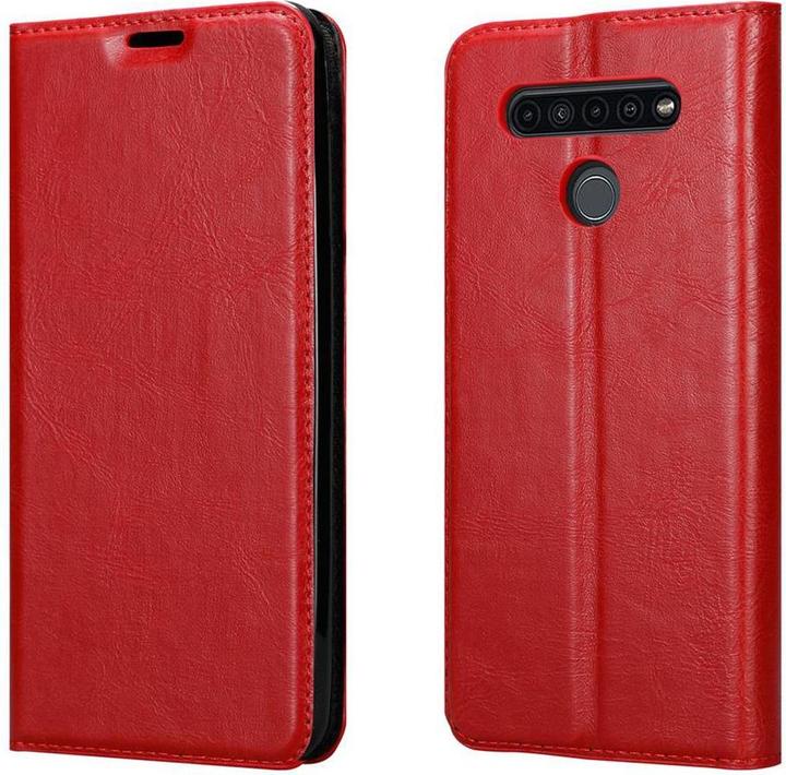Productafbeelding Cadorabo Boek Onzichtbare Magneethoes (LG KQ51)