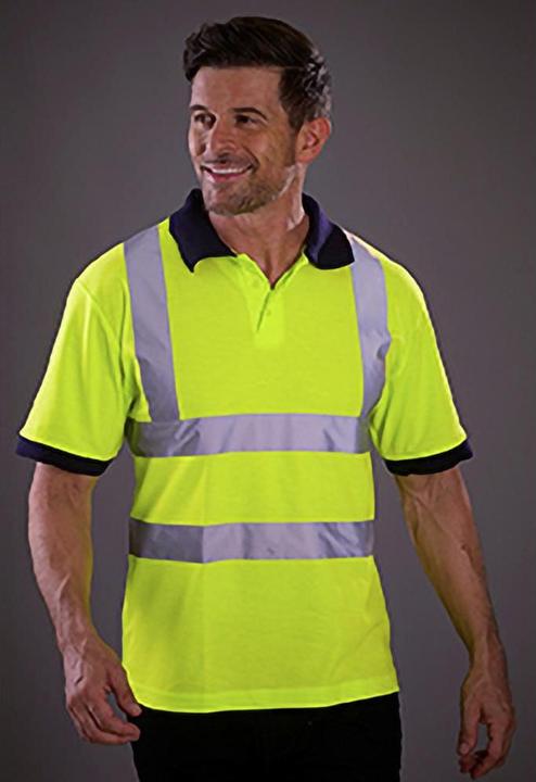 Produktbild Yoko HiVis Polo Shirt (3XL, 4XL, 5XL, 6XL, L, M, S, XL, XXL)
