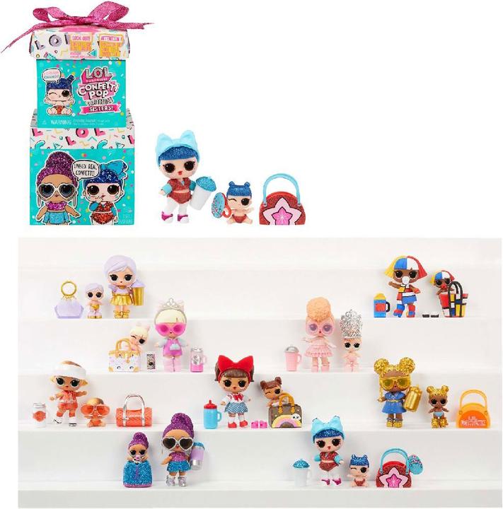 Immagine prodotto L.O.L. Surprise! Sorelle di compleanno pop con coriandoli