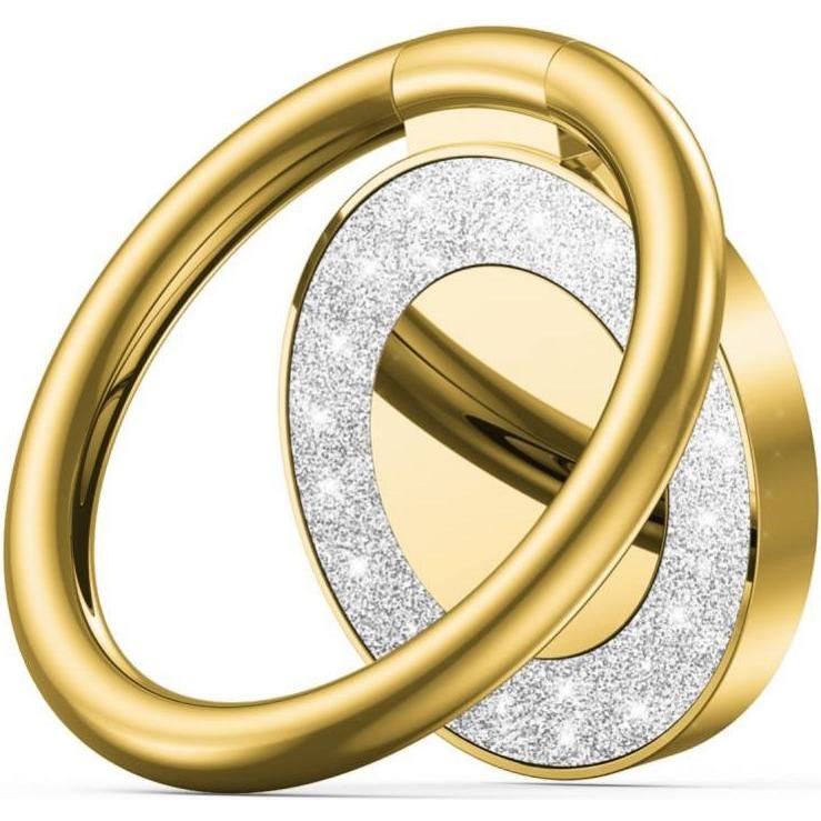Tech-Protect Magnetic Phone Ring holder / ring with stand function - gold, Smartphone Halterung, Gold