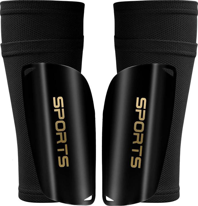 Actual product image Cbx Football Set Football Socks and Shin Guards Size L Black (L)